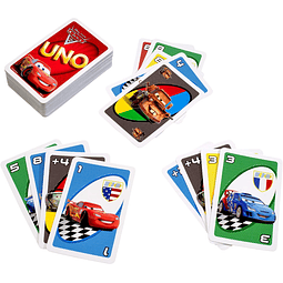 Juego de Cartas Uno Cars