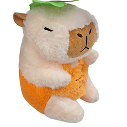 Peluche Capibara Naranja 22 cm