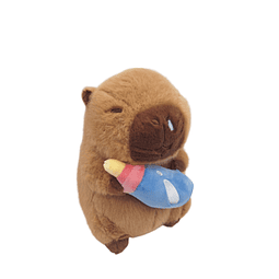 Peluche Capibara Mamadera 22 cm