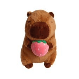 Peluche Capibara Frutilla 32cm