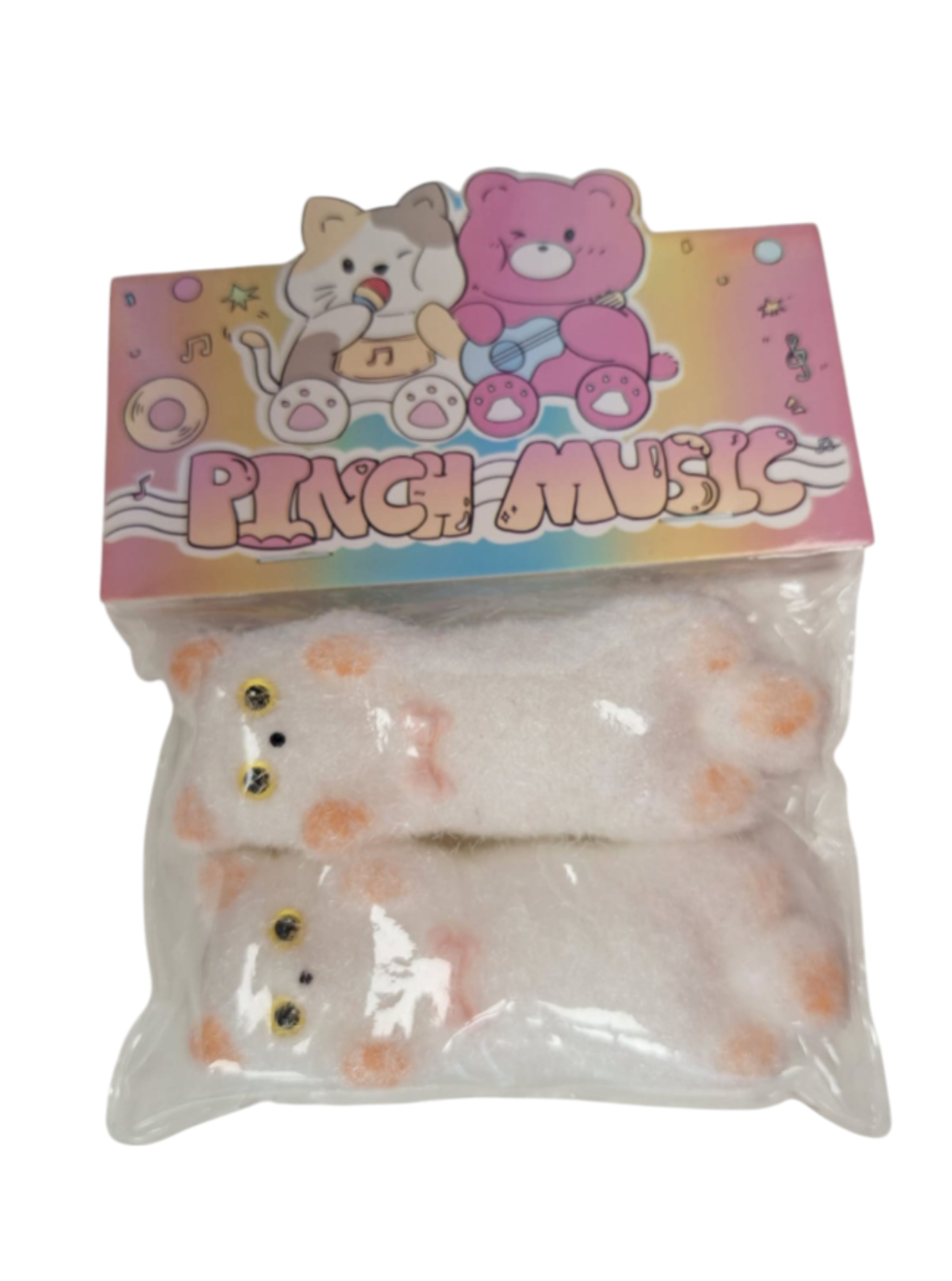 Squishie Gatitos Siameses pegajosos