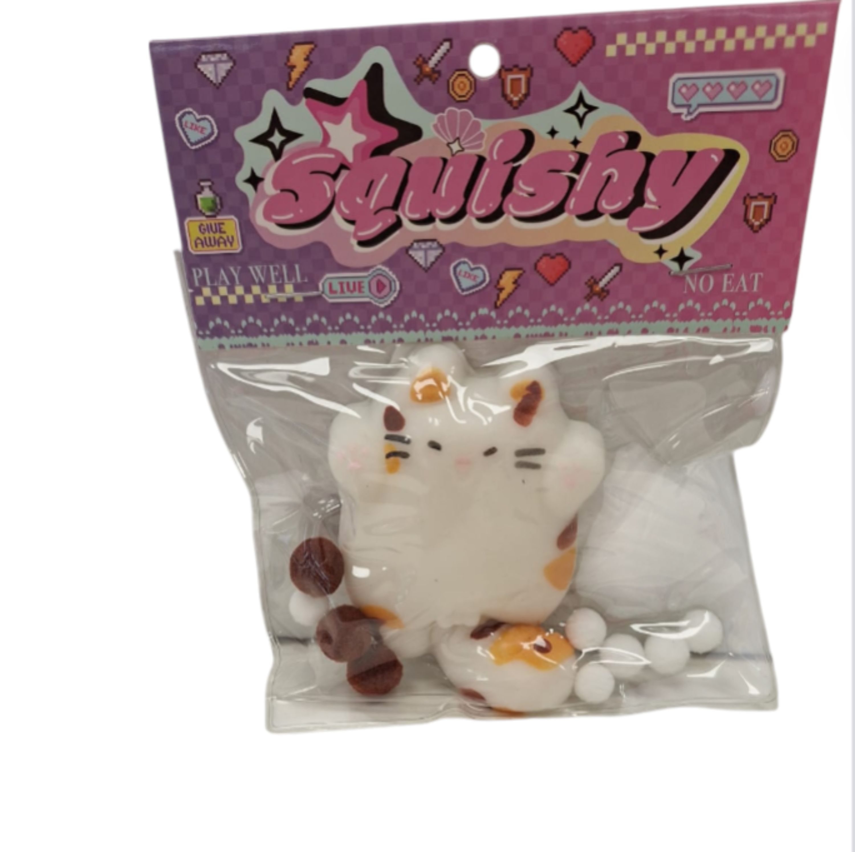 Squishie Gatos pegajosos