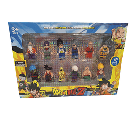Set mini figuras tipo lego Dragon Ball 12pcs