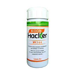 Fertilizante Bloom Hacker 250 Cc