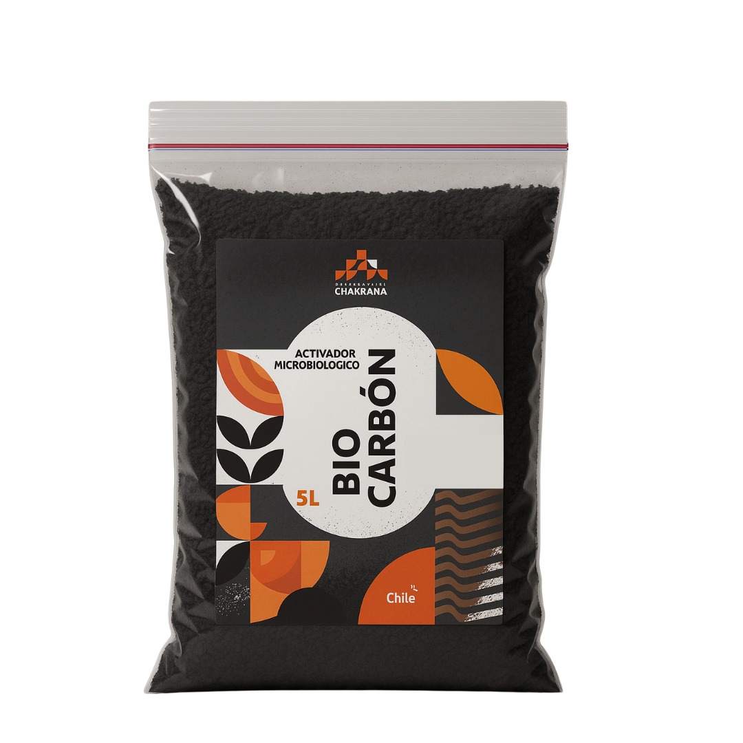 Biocarbón 4 Lt - Bioinsumos Chakrana