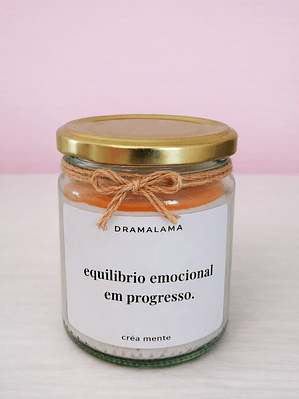 equilíbrio emocional em progresso.