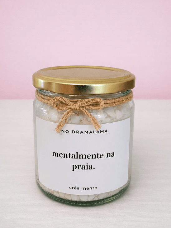 mentalmente na praia. 1