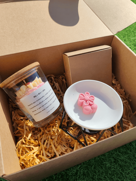 Pack Madrinha + Wax Melts e Queimador 1