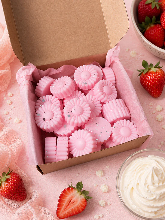 Morango e Nata Wax melts 1