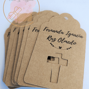 Tags Comunión calado cruz