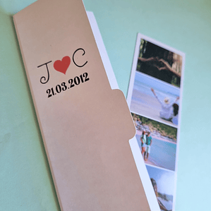 Fotografía Instantánea con sobre