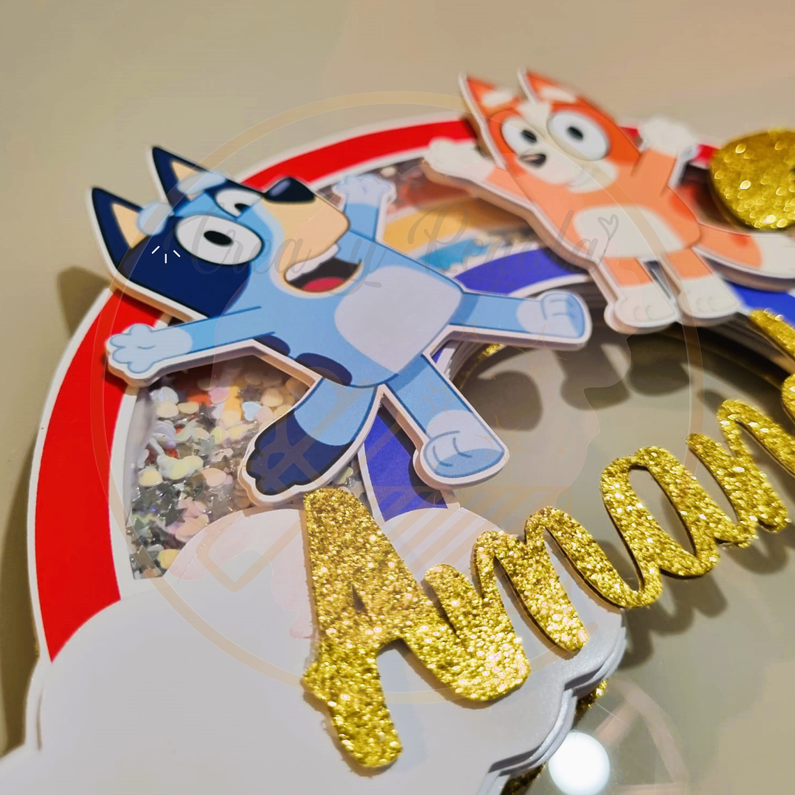 Topper Shaker Bluey 6