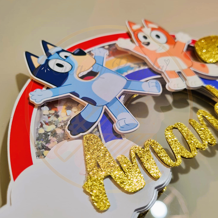 Topper Shaker Bluey 6