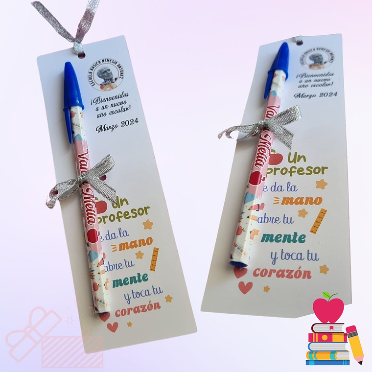 Lápices pasta personalizados 1