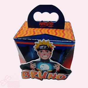 Caja cumpleaños Naruto