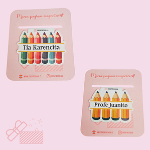 Marcapáginas Imantados - Especial Docente