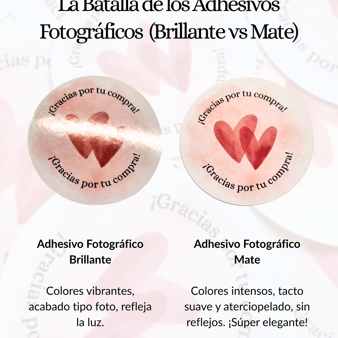 Papel Adhesivo Fotográfico Glossy (Brillante) 2