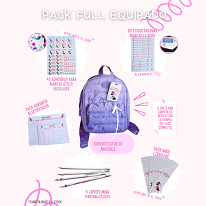 Pack Escolar Full Equipado