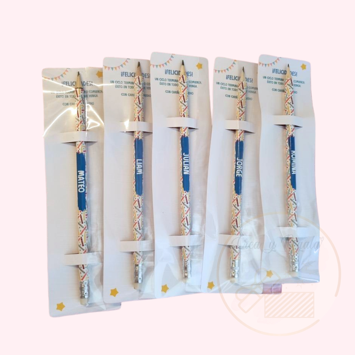 Lápices con goma personalizados 1