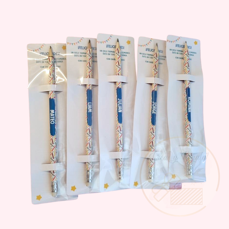 Lápices con goma personalizados 1