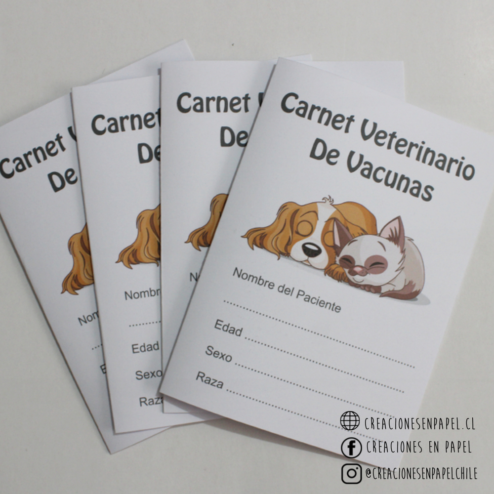 100 Carnet Veterinario