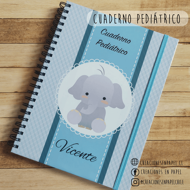 Cuaderno Pediátrico Elefante