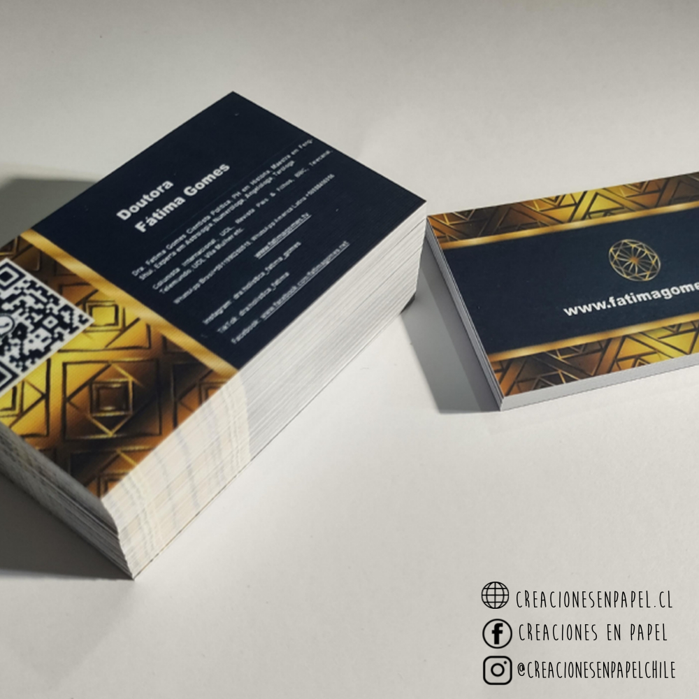 100 Tarjetas De Presentación + Laminado