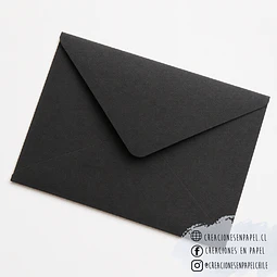 Sobre Negro 19x13 cm