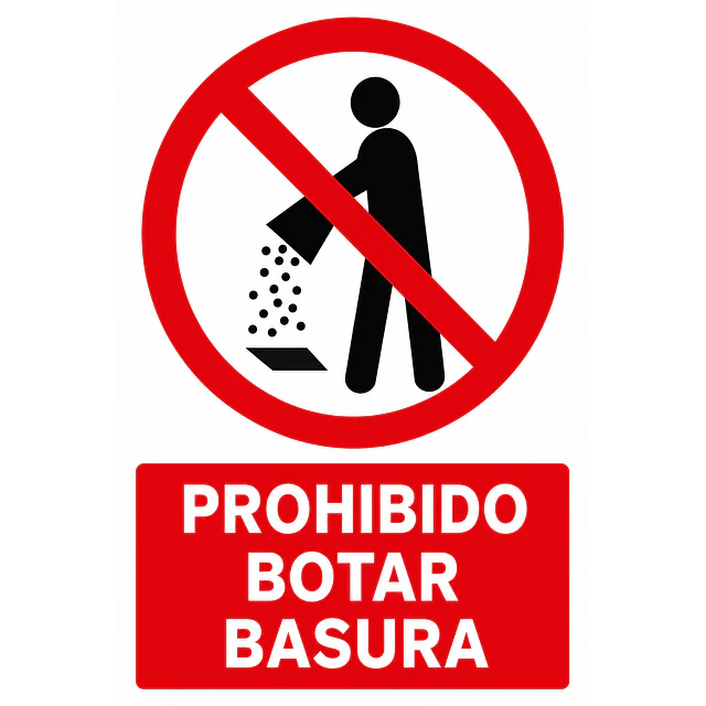 Prohibido Botar Basura