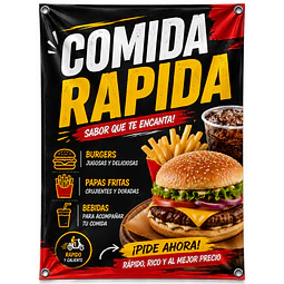 Pendón PVC con OJetillos