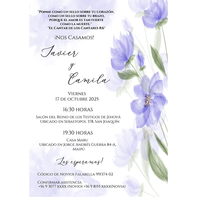 Flores Lavanda
