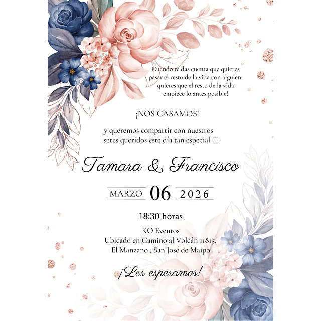 Flores Azules
