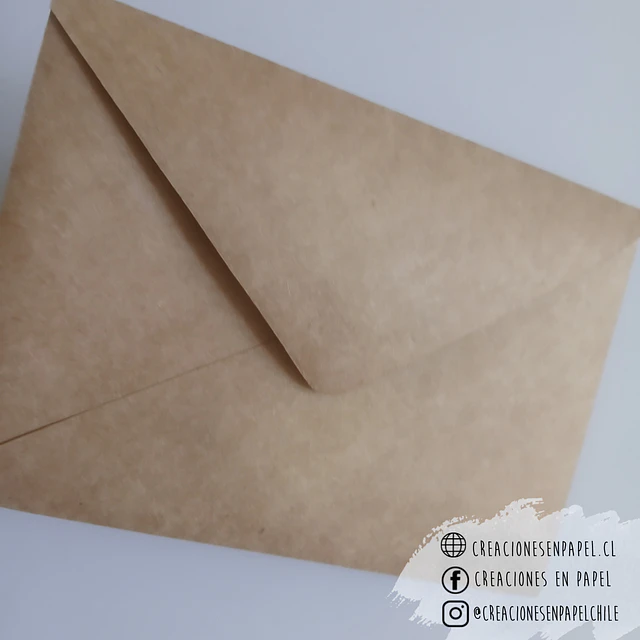 Sobre Kraft Solapa Triangular