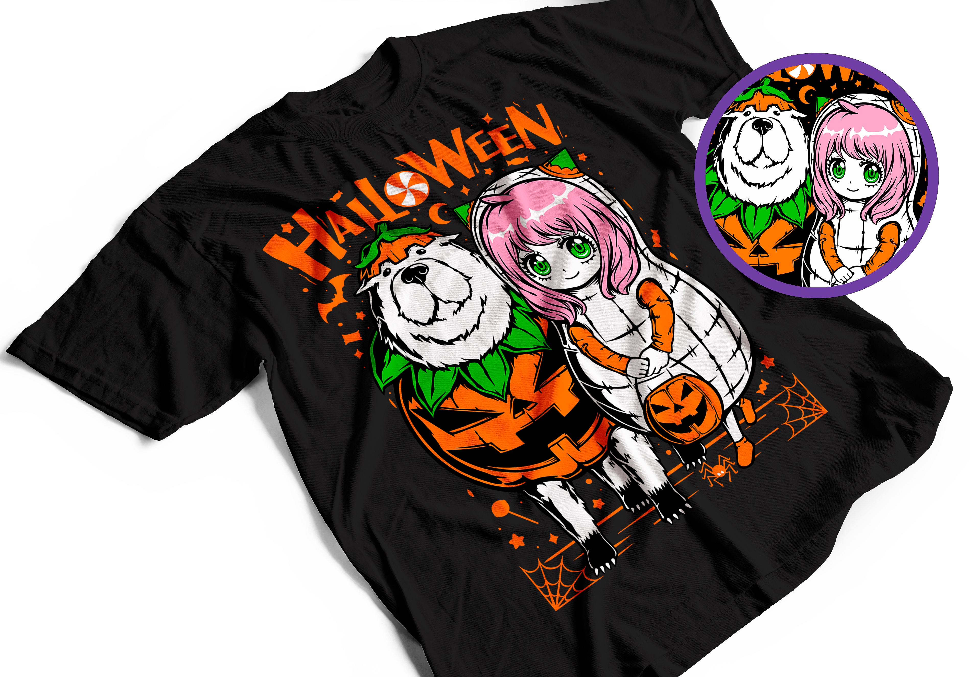 ANYA & BOND HALLOWEEN 1