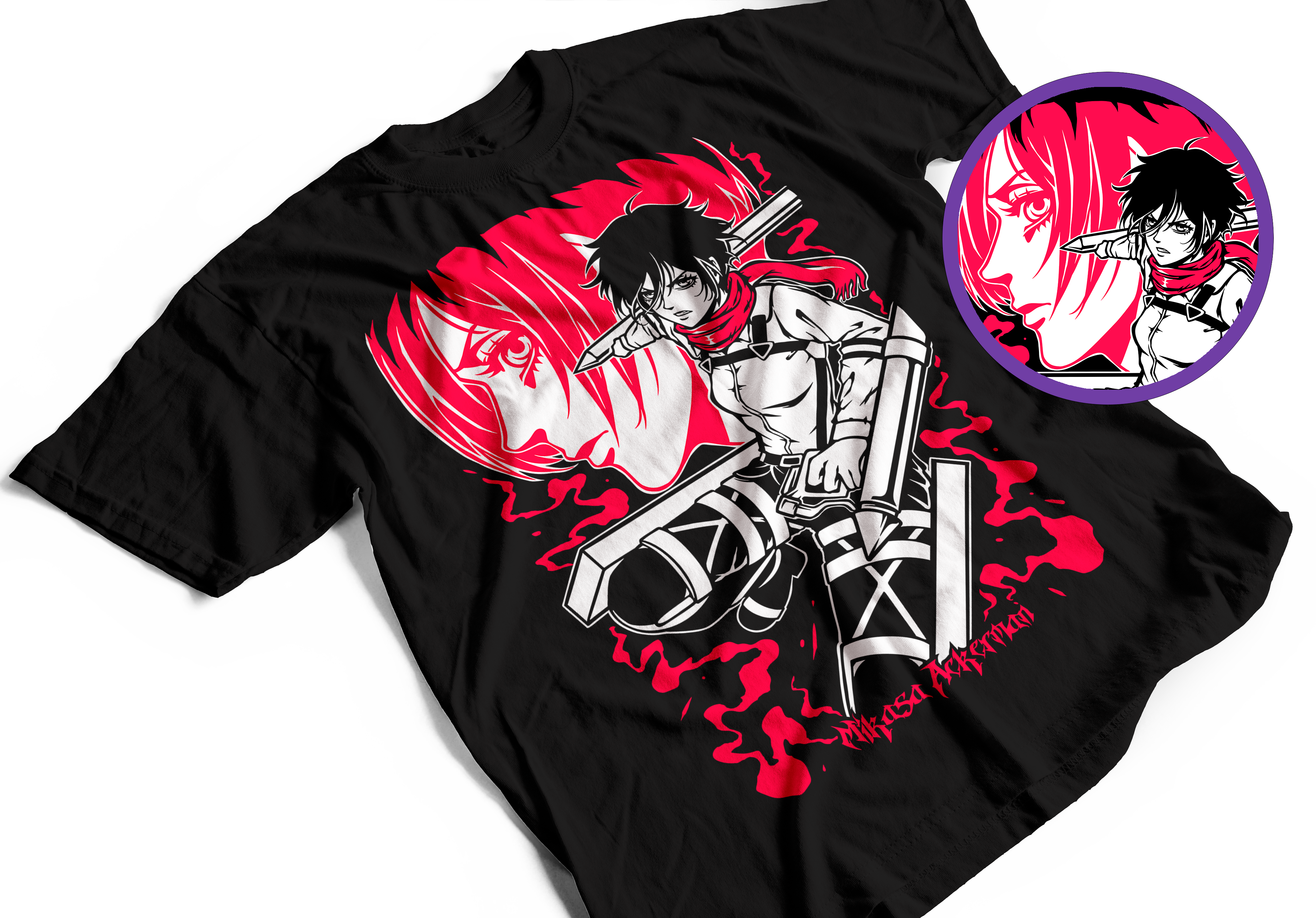 MIKASA ACKERMAN- SHINGEKI NO KYOJIN 1