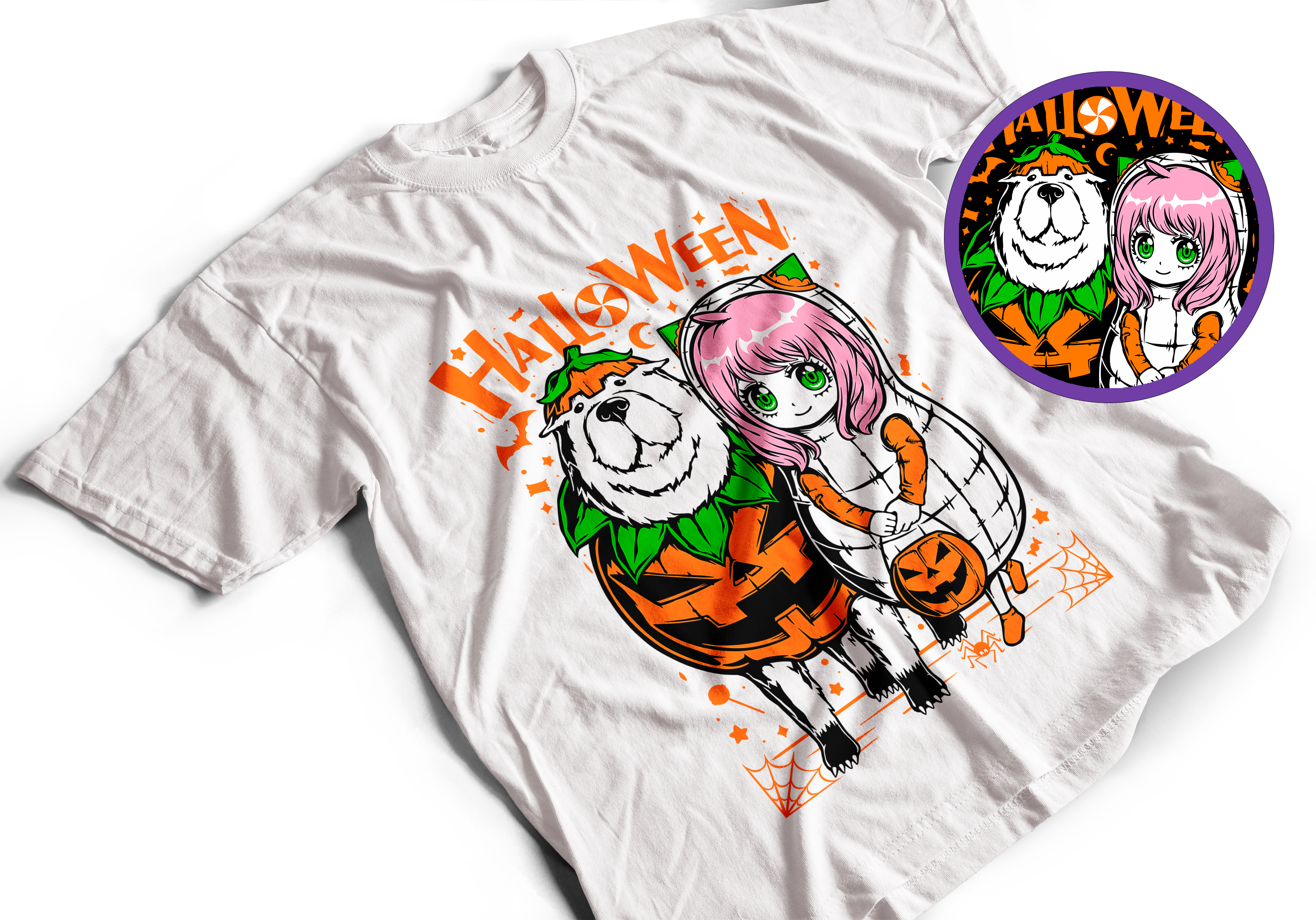 ANYA & BOND HALLOWEEN 2