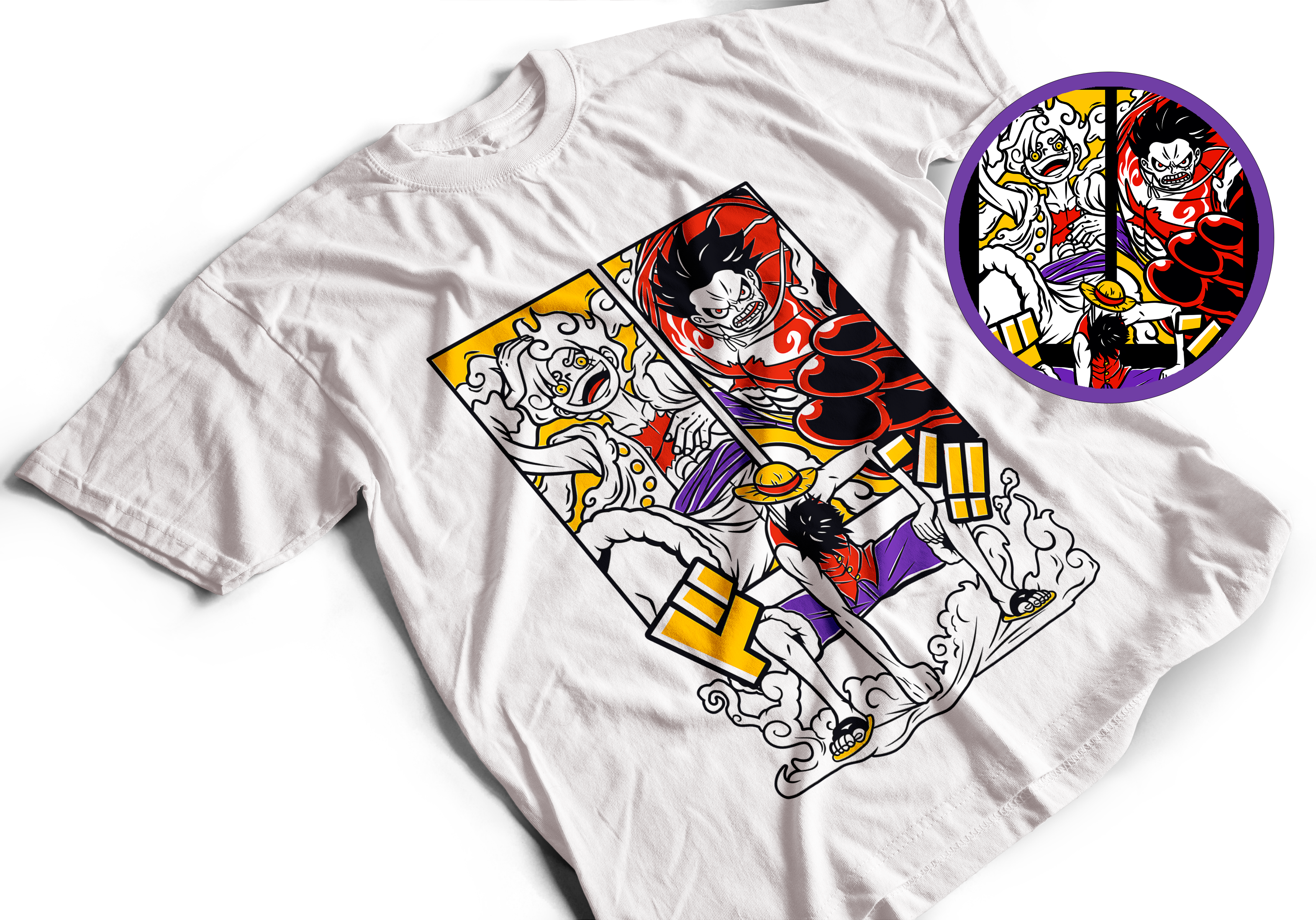 MONKEY D LUFFY TRANSFORMACIONES -ONE PIECE 2