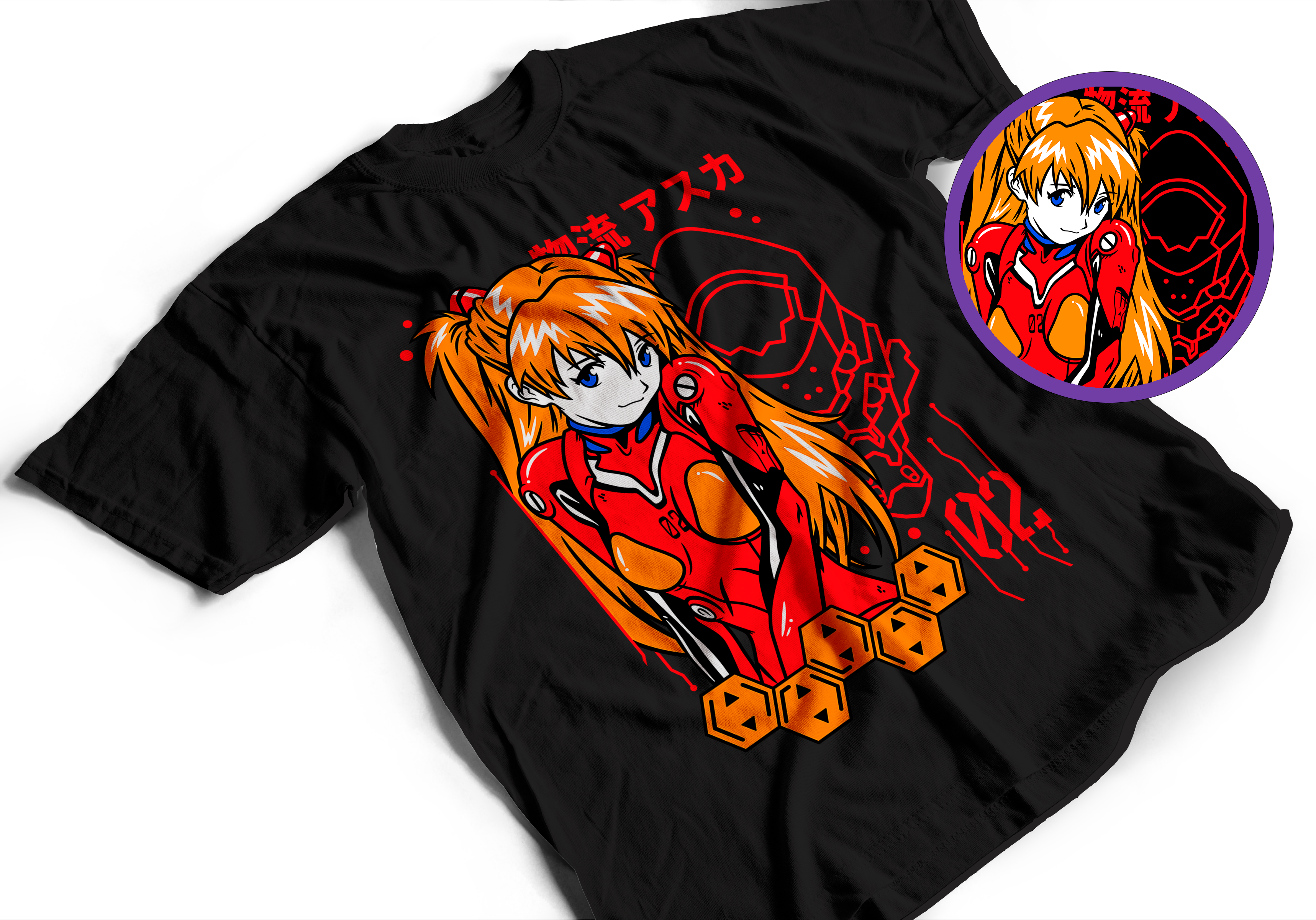 ASUKA LANGLEY PILOTO-  EVANGELION 1