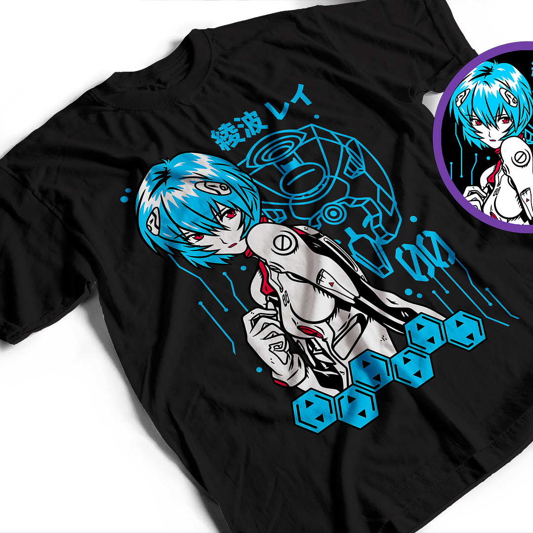 REI AYANAMI PILOTO- EVANGELION 1