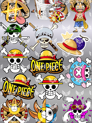 PARCHES DTF TEXTIL ONE PIECE