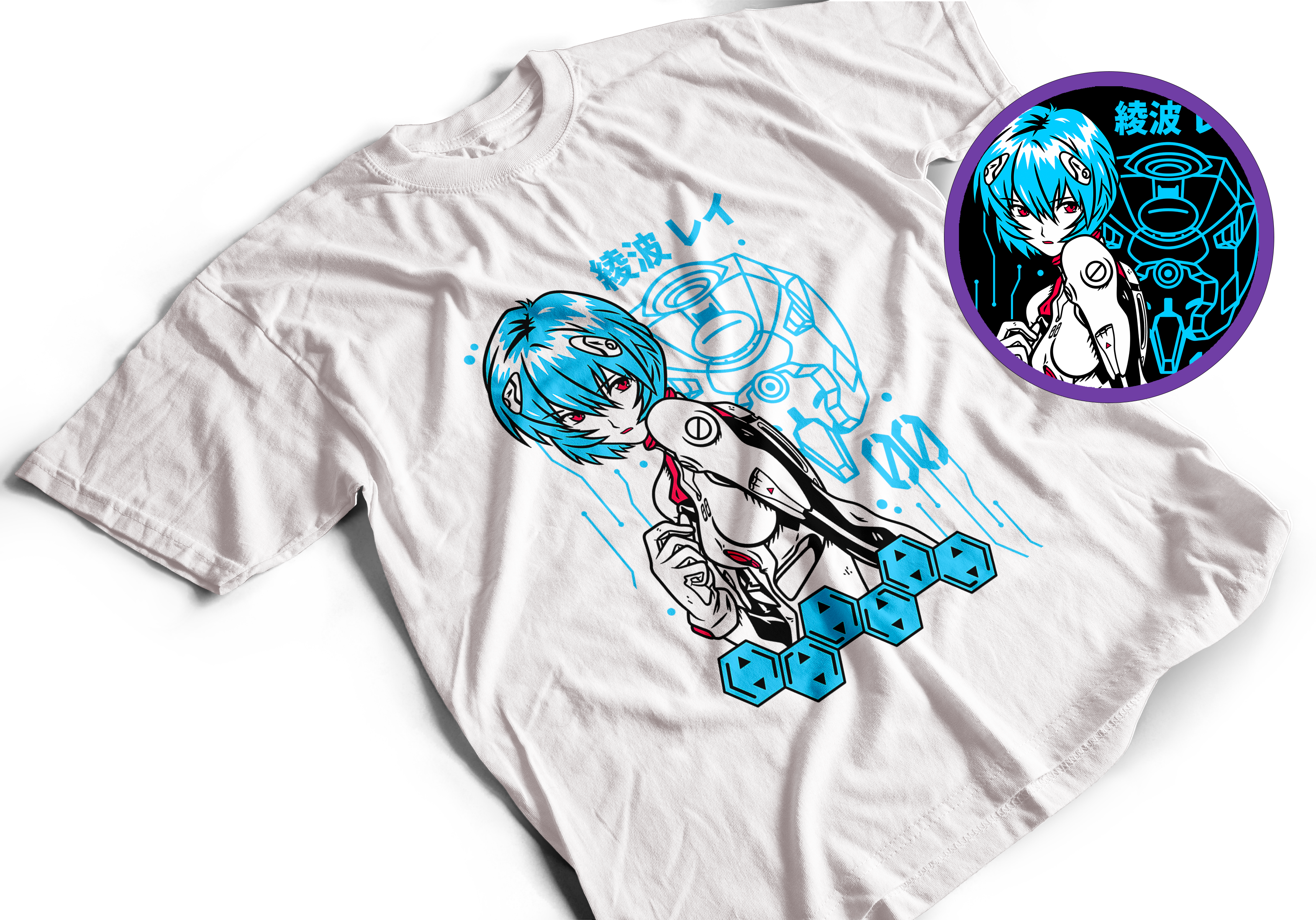 REI AYANAMI PILOTO- EVANGELION 3