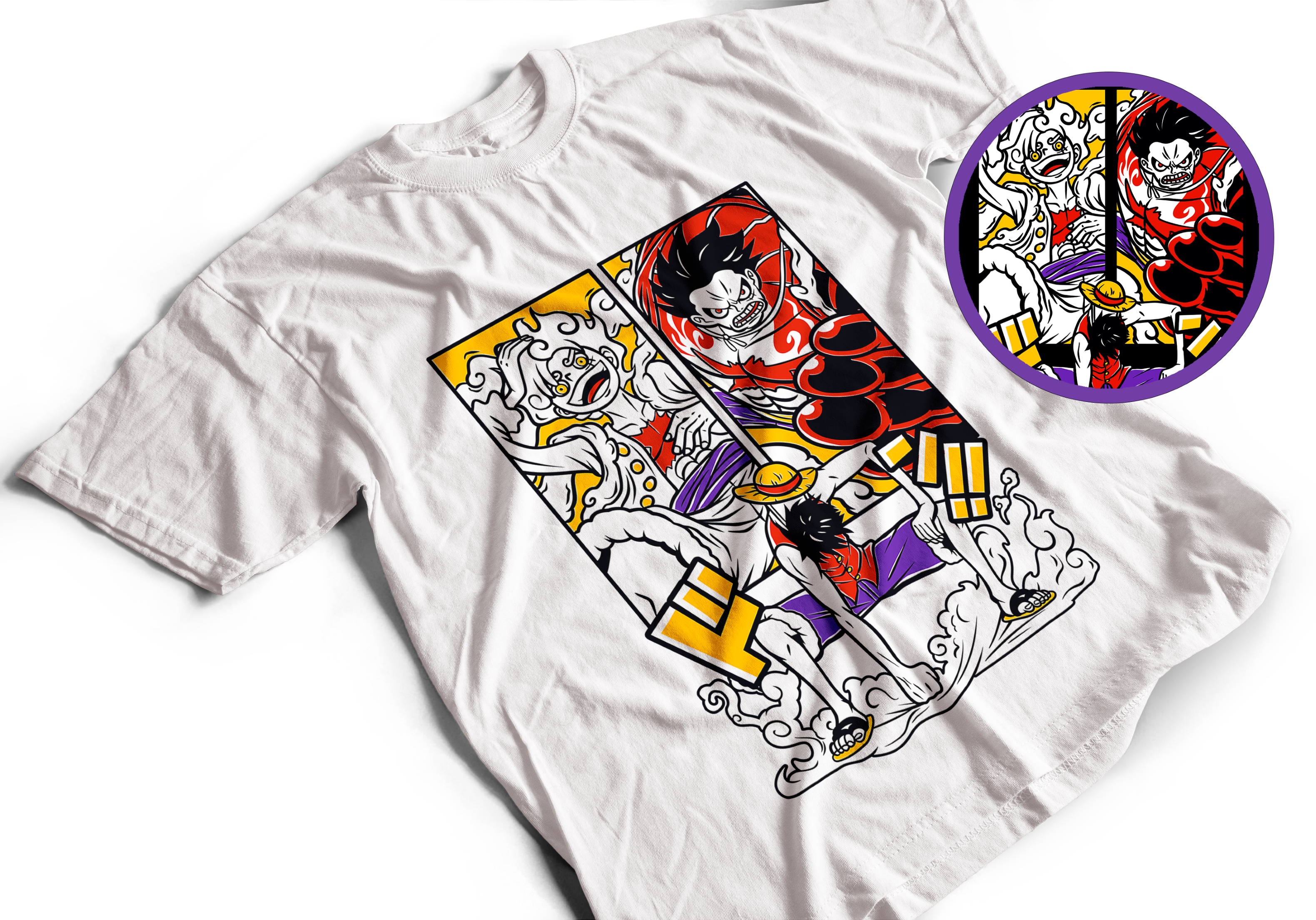 MONKEY D LUFFY TRANSFORMACIONES -ONE PIECE 2