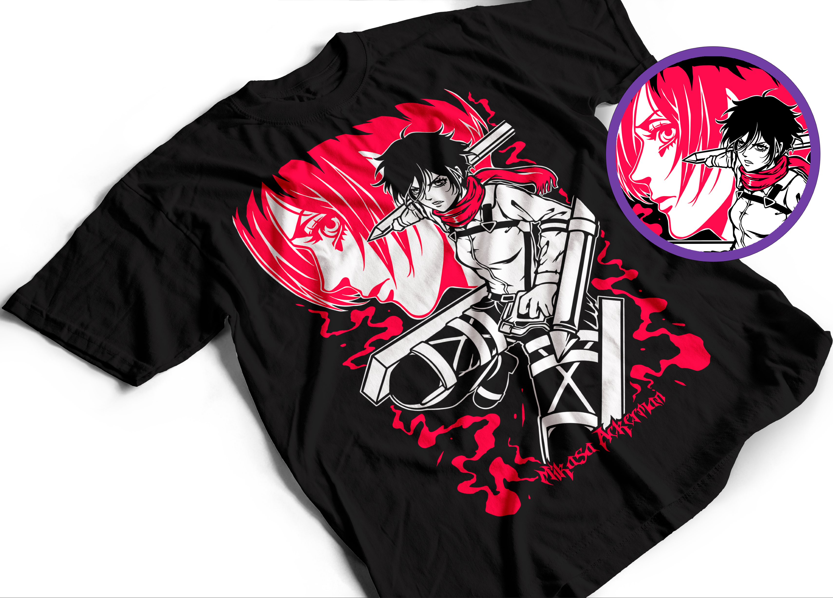 MIKASA ACKERMAN- SHINGEKI NO KYOJIN 1