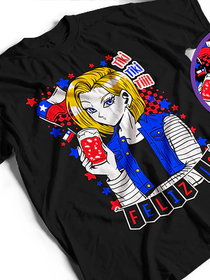 ANDROIDE N°18 DIECIOCHERA- DRAGON BALL Z