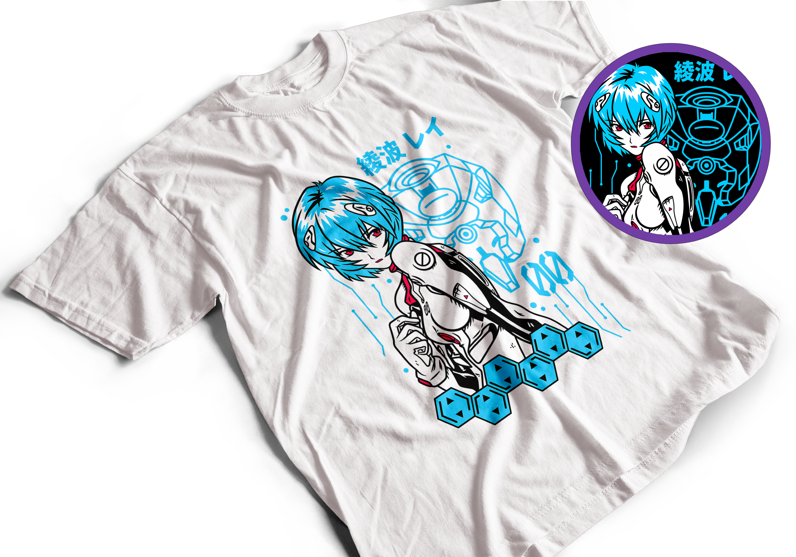 REI AYANAMI PILOTO- EVANGELION 2