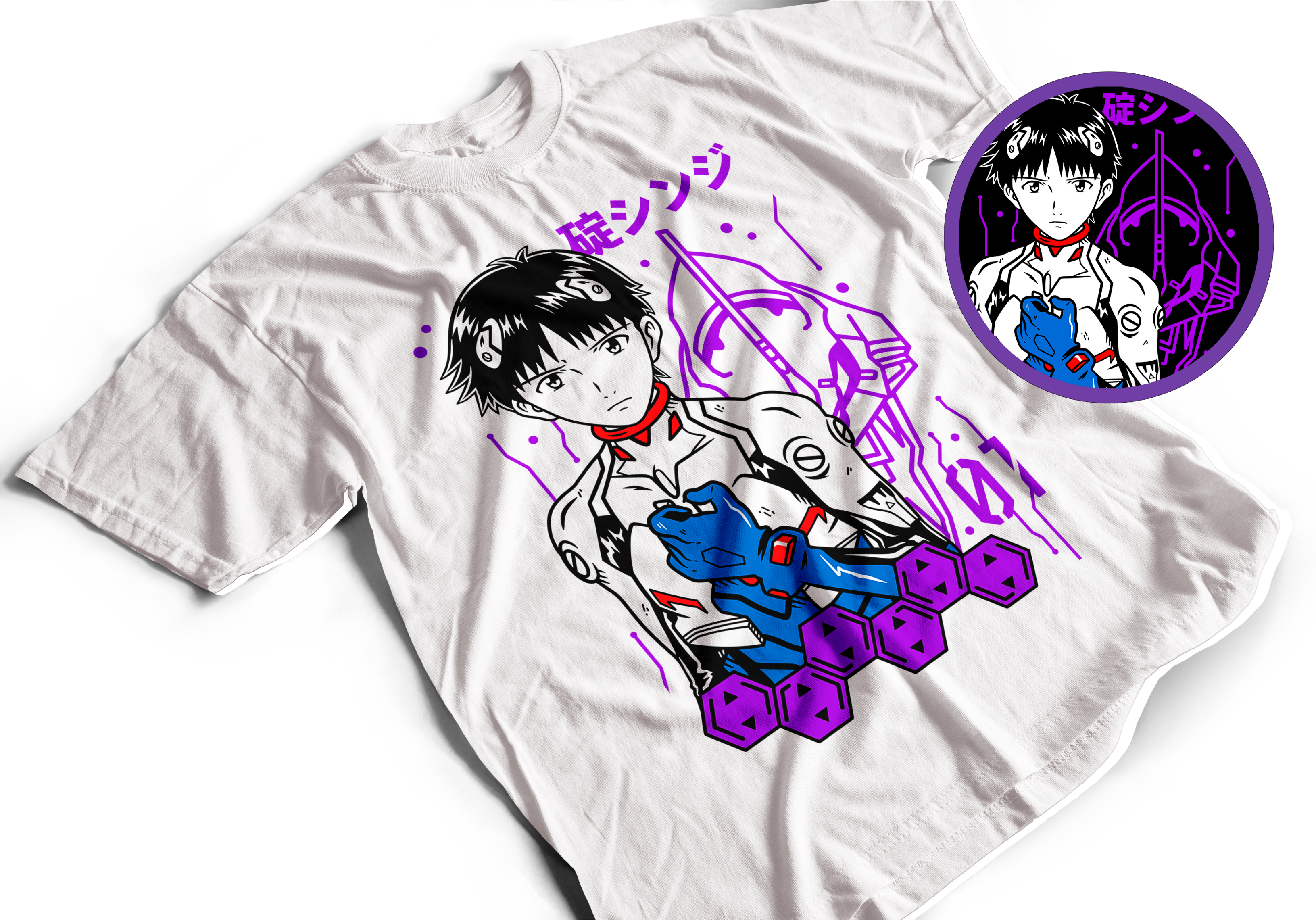 SHINJI IKARI PILOTO- EVANGELION 2