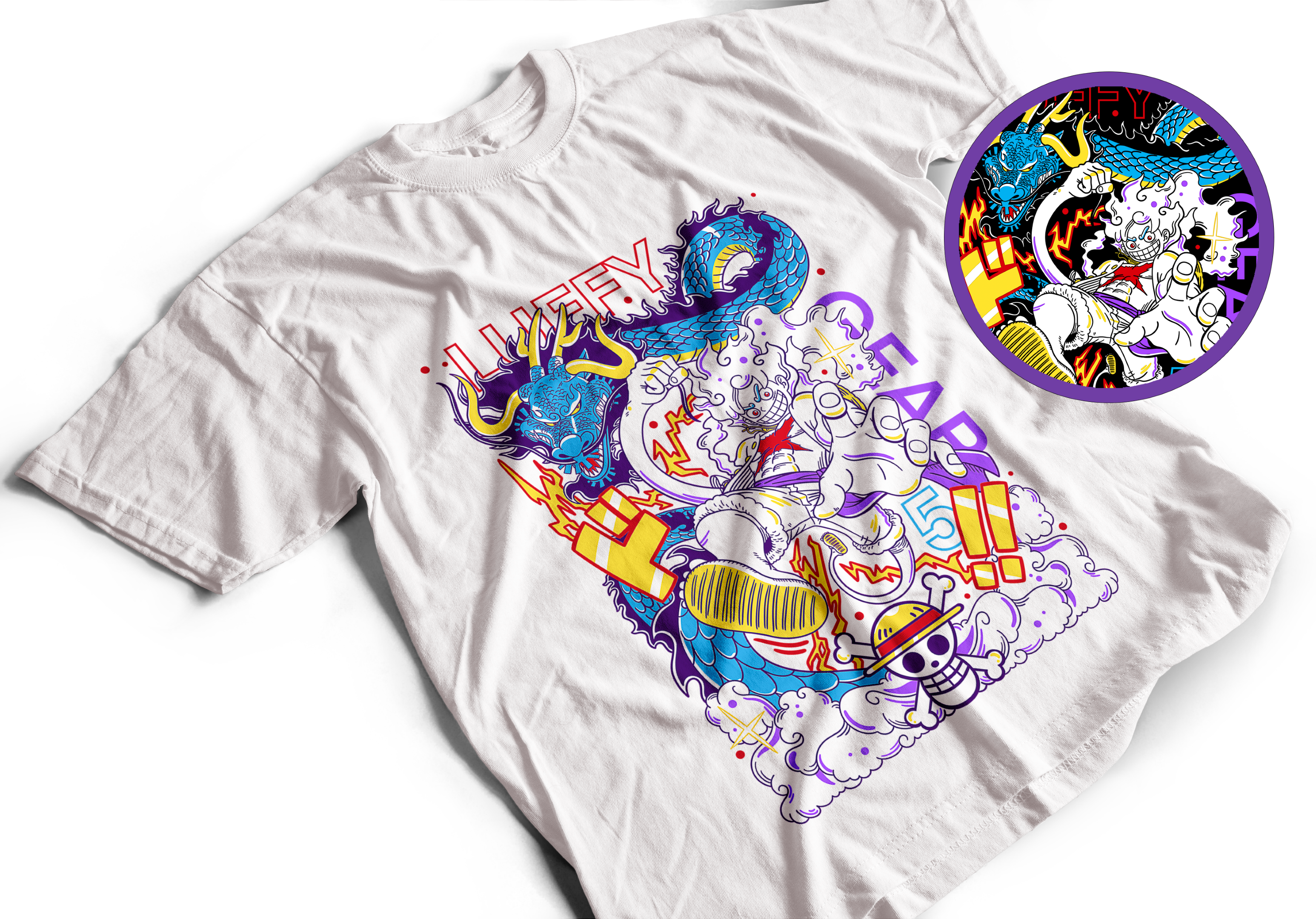 MONKEY D LUFFY GEAR 5 & KAIDO -ONE PIECE 2