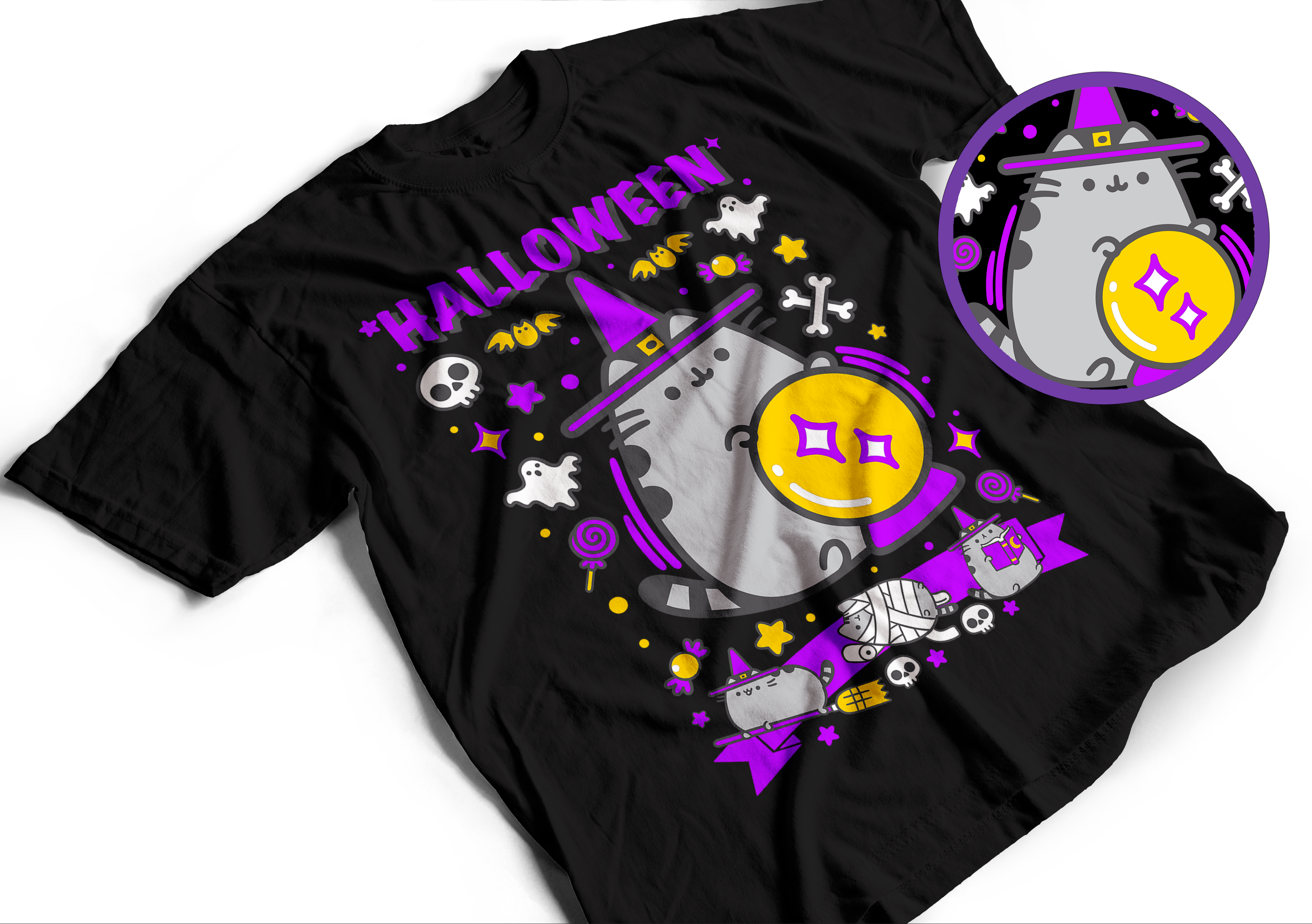 PUSHEEN HALLOWEEN 1