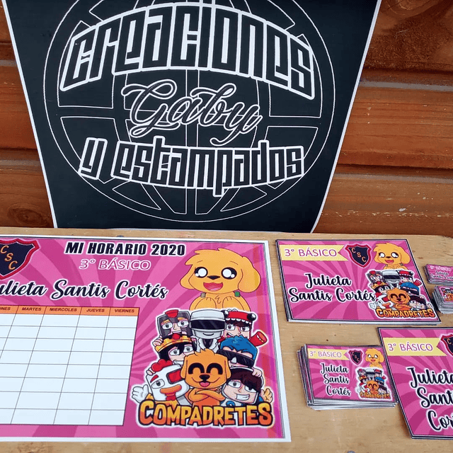 PACK ETIQUETAS ESCOLARES PARA UTILES + ETIQUETAS TEXTIL PARA PLANCHAR EN ROPA