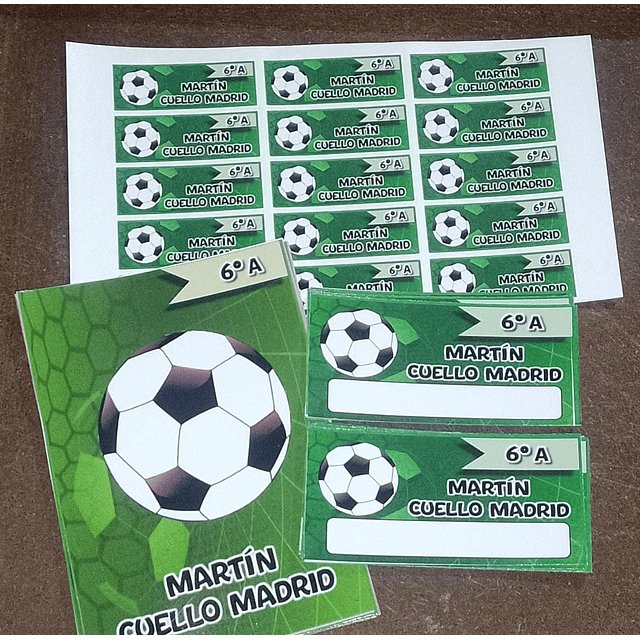 PACK ETIQUETAS ESCOLARES PARA UTILES + ETIQUETAS TEXTIL PARA PLANCHAR EN ROPA